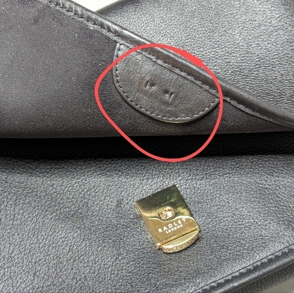 Radley London Satchel Vince Camuto Quilted Leather Crossbody Handbags Lot of 3 - Picture 14 of 16